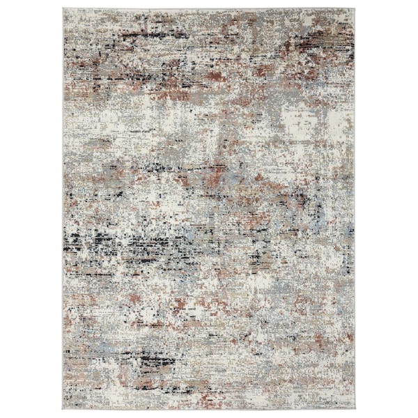 Manmade Eternity Barcelona Crimson Rectangle Rug 12 ft. 6 in. x 15 ft. MA3086049 - main
